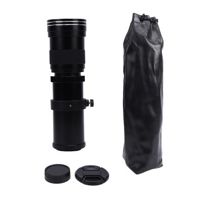 EBTOOLS 420-800mm Telephoto Lens, F8.3-16 Manual Focus Zoom Lens for D610 D7200 D7000 D3500 D3400 D3300 D3200 D3100 Cameras