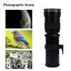 EBTOOLS 420-800mm Telephoto Lens, F8.3-16 Manual Focus Zoom Lens for D610 D7200 D7000 D3500 D3400 D3300 D3200 D3100 Cameras view 4