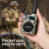 HYIUNOVA 4G LTE PoC Walkie Talkies (2-Pack, SIM Cards Included) - Unlimited Range Push-to-Talk Radios, Metal Body Rapid Intercom - Ideal for Security, Construction, Logistics & Camping view 2