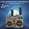 HYIUNOVA 4G LTE PoC Walkie Talkies (2-Pack, SIM Cards Included) - Unlimited Range Push-to-Talk Radios, Metal Body Rapid Intercom - Ideal for Security, Construction, Logistics & Camping view 3