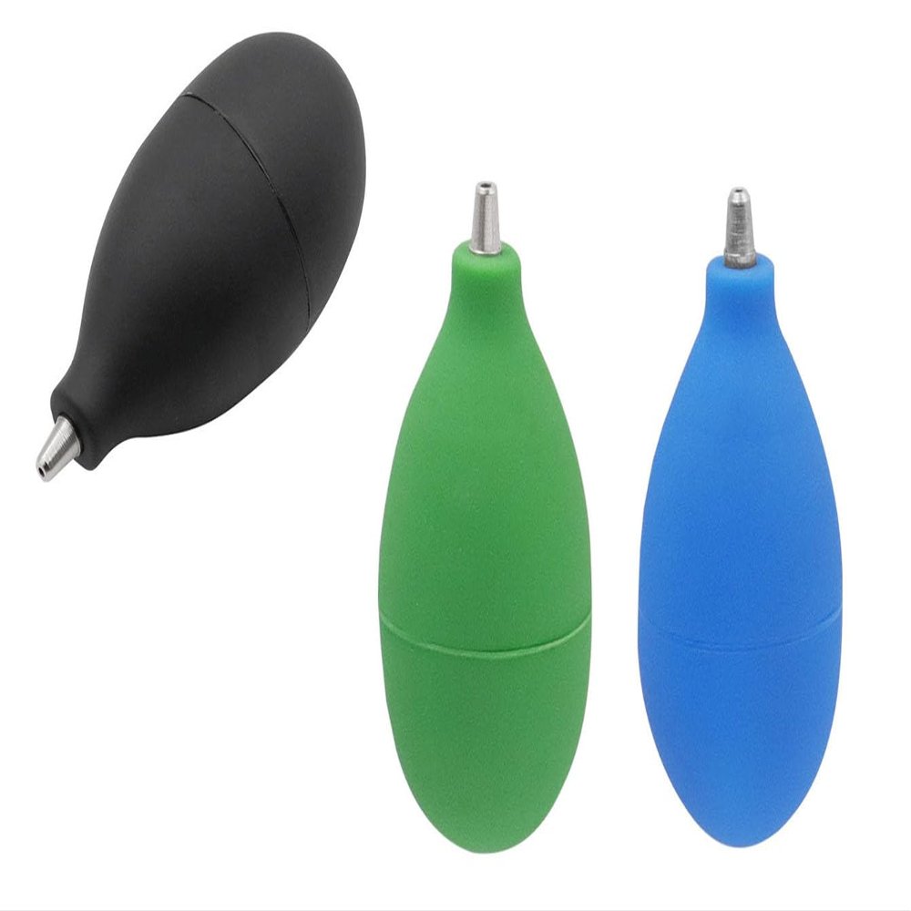 3 Pcs Rubber Air Blower Air Pump Dust Blower Cleaner,for Camera Lens Keyboard-PCB Board Computer-Plants