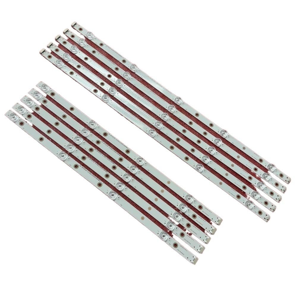 SONGYAWEIM 5pcs/Set LED Strip for 9LED 50PUS7805 50PUS7304/12 50PUS7504 50PUS6704 50PUS6754 50PUS7354 50PUS6804/12 50PUS7334/12