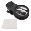 37mm Phone Lens Filter Clip On, Three Sided Differentiation Effect - High Definition Glass, Rotatable Design, for Mobile Photography view 1