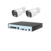 QDVOPHZA 4K 8MP POE Security Camera System 8CH P2P Video Surveillance Kit Audio Recording Ai Face Detection Color Night Vision(4PCS,4CH NVR 2 Cams 8MP) view 1