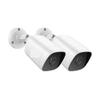 QDVOPHZA 2/4PCS 2.0MP 1080P TVI Security Cameras Indoor Outdoor IR Night Vision CCTV Surveillance Security Camera with BNC Cable(Set A) view 1