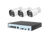 QDVOPHZA 4K 8MP POE Security Camera System 8CH P2P Video Surveillance Kit Audio Recording Ai Face Detection Color Night Vision(2T,4CH NVR 3 Cams 8MP) view 1