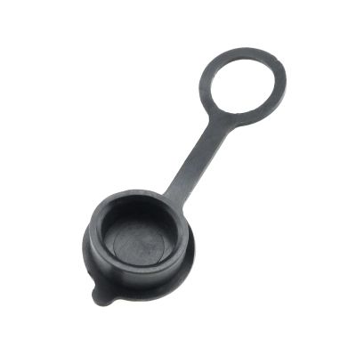 Black GX12 GX16 20 Aviation Connector Plug Cover Circular Connector Protective Sleeve Cap Lid Plug Cap Socket Rubber Cover Protective Sleeves