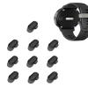 10 Pack Charger Port Protector for Garmin Bounce 2,BOVUGAC TPU Dust Plug Anti-dust Plugs Compatible for Garmin Bounce2.-Clear Black view 1