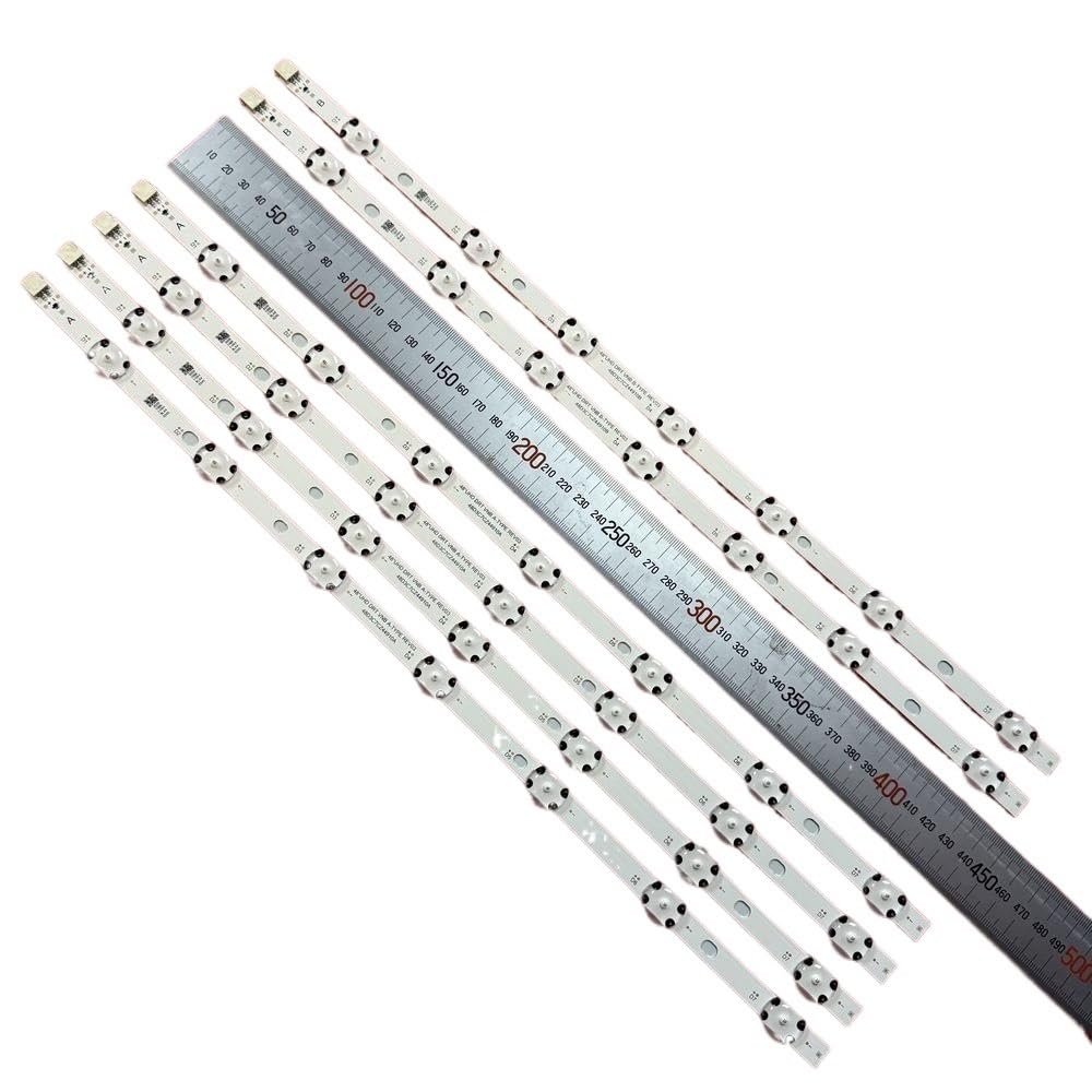 SONGYAWEIM 6pcs/Set LED Backlight Strip for 7LED Hitachi 48HK6T74 48HK6T64 48HK6T64 VES480QNDS-2D-N1 N11(2 Set for 2 TV)