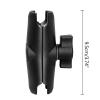 25mm Ballhead Double for Head Clamp Kit Motorcycle C for Clip Action Camera Bracket Motorcycle C Clip Action Camera Bracket view 3