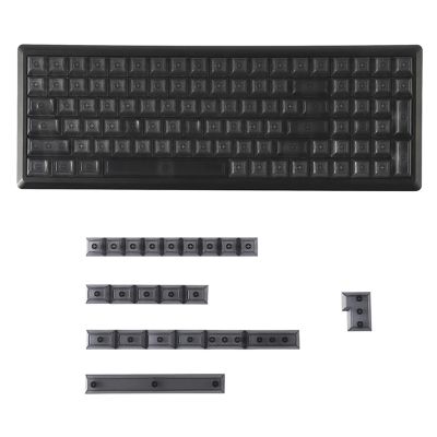 122Keys Keycaps Translucent with Backlighting DSA Wordless for Mechanical Keyboard Switches Keycap Set DSA Profile