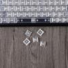 122Keys Keycaps Translucent with Backlighting DSA Wordless for Mechanical Keyboard Switches Keycap Set DSA Profile view 2