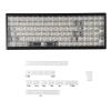 122Keys Keycaps Translucent with Backlighting DSA Wordless for Mechanical Keyboard Switches Keycap Set DSA Profile view 3