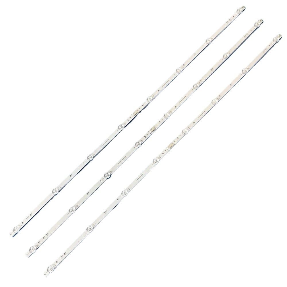 SONGYAWEIM Full LED Backlight Strip for DEXP F43D7000 F43D7000K JL.D43081330-083CS-M LC430DUY-SHA1(6 PCS for 2 TV)