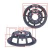 ciciglow 2 PCS Basin Frame, Subwoofer Holder Woofer Basket Stand Speaker Repair Parts, Cast Aluminum, 181mm Outer Diameter for PA DJ Speakers view 2