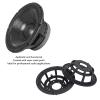 ciciglow 2 PCS Basin Frame, Subwoofer Holder Woofer Basket Stand Speaker Repair Parts, Cast Aluminum, 181mm Outer Diameter for PA DJ Speakers view 3
