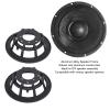 ciciglow 2 PCS Basin Frame, Subwoofer Holder Woofer Basket Stand Speaker Repair Parts, Cast Aluminum, 181mm Outer Diameter for PA DJ Speakers view 4