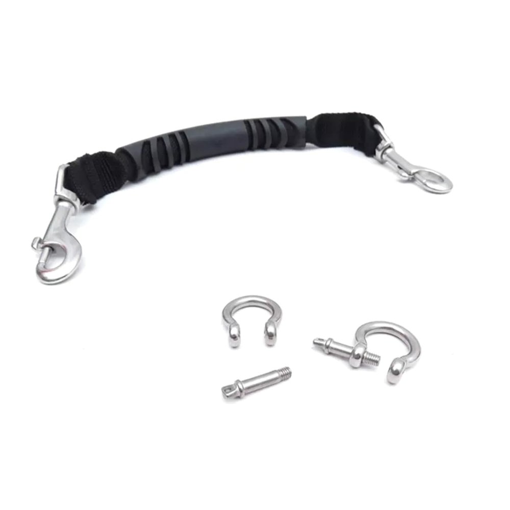 BUBEFSKD Diving Camera Lanyard Replacement Waterproofs Case Soft Handle Underwater Housing Carry Lanyard With Swivels Hook Scubas Diving Light Handle With Swivels Hook And Clip