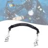 BUBEFSKD Diving Camera Lanyard Replacement Waterproofs Case Soft Handle Underwater Housing Carry Lanyard With Swivels Hook Scubas Diving Light Handle With Swivels Hook And Clip view 2