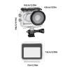Underwater Case with Touching Screen Optional for 360 GO3/3S Camera Secure Enclosure Cover for Sea Adventures Outdoor Sports Photography Cover view 4