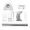 1 Set Wall Mount Connection Rod Roof Mount Adapter Holder Straight/Elbow Tube Adjustable Satellite Dish Bracket view 1