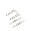 CTGFBUW 20/50/100/200/500/Pcs 1.5mm Car Wiring Male Female Terminal for TE Type CPC Round Connector Crimp Range 0.8-2mm 66601-1 66602-1(Male Female,50 pcs) view 1