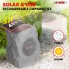 5 CORE Outdoor Rock Speakers 4Pcs Bluetooth TWS 100W Solar 10 Inch IPX6 Waterproof Landscape Rock Speaker with Party LED for Garden Patio Pool Outdoor Use  GRDNSPK MC Gry 4PCS view 3