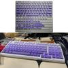 125Keys Top/Side Printed Gradients Keycaps Original Height for Mechanical Keyboards Dye Sublimation Original Height view 2