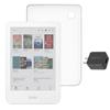 Kobo Clara Colour eReader (White) with Case Bundle (Clear Case, Case + AC Bundle) view 1