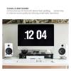 Desktop Speaker Stands 2Pack Tilted Computer Bookshelf Speaker Holder for Studio Monitors Risers Desk Stand Monitor Support view 3