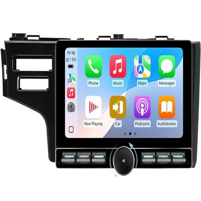 4+64GB for Honda Fit Radio 2014-2018 Android 15 Car Stereo 10.8" Touchscreen Wireless Carplay Android Auto DSP Bluetooth GPS Navigation FM with Free Reverse Camera