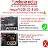 4+64GB for Honda Fit Radio 2014-2018 Android 15 Car Stereo 10.8" Touchscreen Wireless Carplay Android Auto DSP Bluetooth GPS Navigation FM with Free Reverse Camera view 2