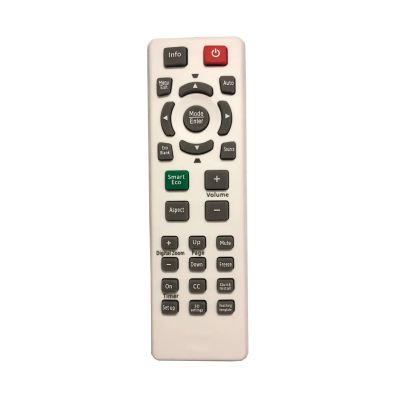 Remote Control Suitable for B-e*Q Projector MX522P MS521P RC02 MS522P MS524 MW526 MX525 MS504 MX505(White)