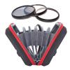 BUBEFSKD Travel Camera Filter Carry Case Padded Protections Bag For Up To 8 Easy Access Zippered Designing Photography Accessory Bag view 2