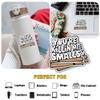 3Pcs Your Killing Me Smalls Sticker Funny Retro Baseball Slang Gift for Sports Fans You're Killing Me Smalls Stickers Sports Lover Baseball Car Decal for Laptop Bottle Notebook Toolbox Hard Hat 3" view 3