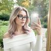 FancyPink Women's Blue Light Blocking Glasses - Cateye Acetate Tr90 Frame Anti Blue Light Glasses for Women view 2