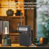 Zunate Portable AM SW FM Radio, Retro Radio with Magnetic Speaker and Antenna, 3.5mm Headphone Jack, Pocket Portable for Walking Running Travel, Gift for Seniors (Black) view 2