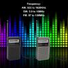 Zunate Portable AM SW FM Radio, Retro Radio with Magnetic Speaker and Antenna, 3.5mm Headphone Jack, Pocket Portable for Walking Running Travel, Gift for Seniors (Black) view 4