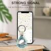 Compatible with Air Tag Keychain Holder,Nautical Sailboatprinted for AirTag GPS Item Finders Accessories 4Pack view 4