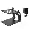 Desktop Speaker Stands Metal Desktop Speaker Stand Ergonomic Universal Computer Risers Stable Holder with Vibration Absorption view 1