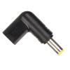Fydun USB C Female to 5.5x2.5mm Adapter, 100W PD Fast Charging Cable Laptop, Type C Power Adapter Compatible with 18-20V Devices, Lightweight and Portable Design view 3