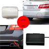 Rear Bumper Tow Hook Cover Cap for Mercedes Benz W212 E250 2011-2013 for E300 E350 E550 E320 E500 E63 AMG(Unpainted) (White) view 3