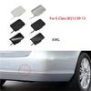 Rear Bumper Tow Hook Cover Cap for Mercedes Benz W212 E250 2011-2013 for E300 E350 E550 E320 E500 E63 AMG(Unpainted) (White) view 4