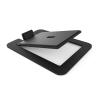 Desktop Speaker Stands Universal Metal Desk Stand Holder for Active Speaker and Other Small, Bookshelf Computer Speakers Bracket(Black) view 1
