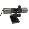 2K Webcam with Microphone, USB Computer Web Camera with Lens Cover and Auto Focus, 90 Wide Angle, HD Video Conference and Livestream - Plug and Play, Noise Reduction Mics, view 2