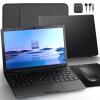 G-Anica Laptop Computer, win11 Laptop, 8GB+128GB, Celeron Dual core Processors, 10" Laptops, Bluetooth WiFi Webcam HDMI, and Laptop Bag,Mouse, Mouse Pad, HeadphoneGrey view 1