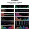 1pc LED Music Analyzer with Digital Clock - RGB Audio Level Bar Display, Voice & Line Control, 36 Display Styles view 4