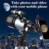 Monoculars for Adults High Power, Astronomical Telescope for Kids Adults, Beginners Professional telescopes, 70mm Aperture Astronomical Refractor Travel Telescope with Tripod Binoculars view 4