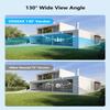 Dual Antennas Enhance WiFi Wireless Camera System 2-Way Audio 3K 5.0MP 1944P Surveillance DVR Kit Outdoor Wireless Security Cameras System, PIR Detection view 3