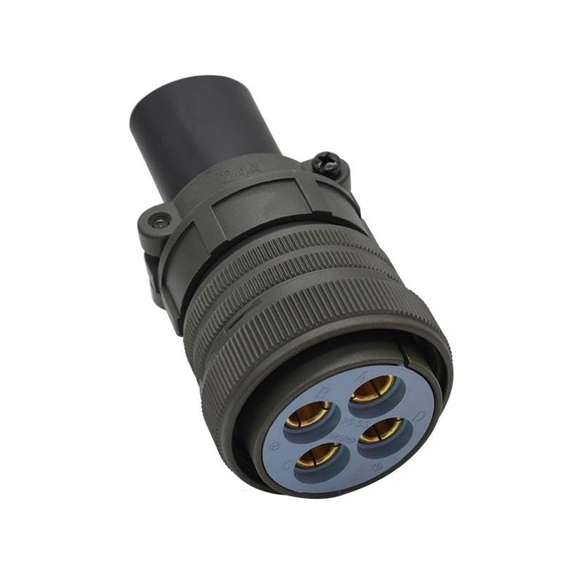 QWVWTYXD MS5015 MS3106A-36-5S 4 Core 4Pin 4P U.S. Military Standard Aviation Plug Connector Socket Docking